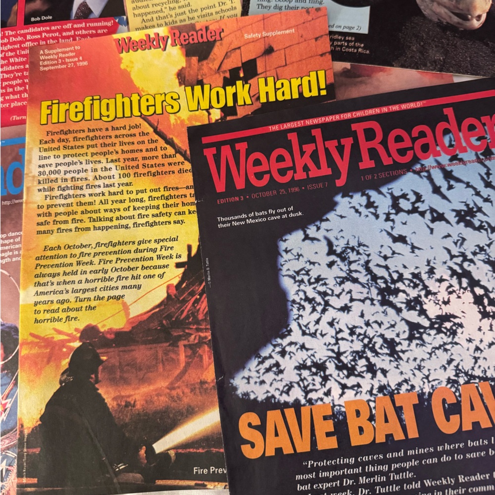 Vintage Weekly Reader Magazine Collection - Picture 4 of 8